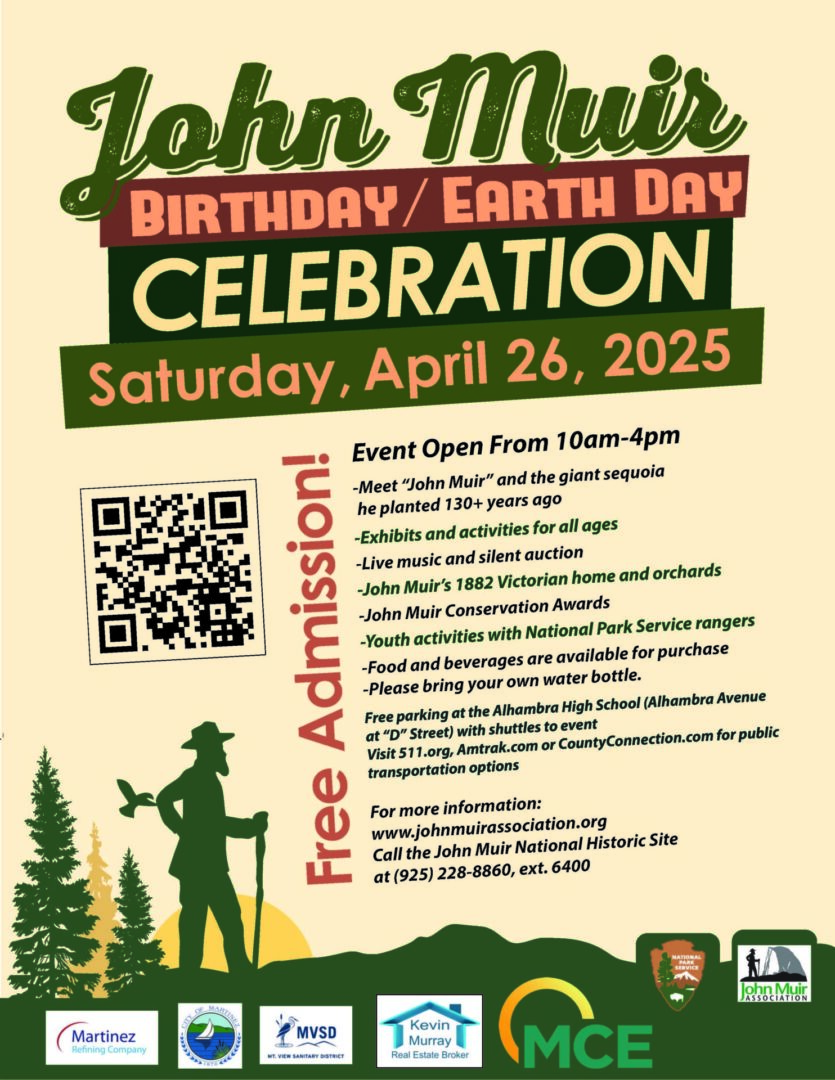 2025 John Muir Birthday-Earth Day Flyer